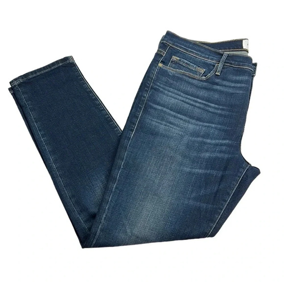 Frame Denim Women’s 30 Le Garçon In‎ Caribou Distressed Stretchy Jean - Picture 1 of 12